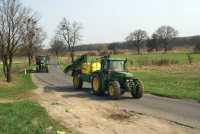 John Deere 6510 + 740 & 7810 + 740