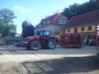 Case Magnum 340 + Vaderstad