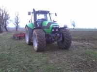 Deutz Fahr Agrotron M650 i Kongskilde Terra X 450