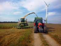 Krone BIG X500 & Massey Ferguson 7619 + Krone MX 350 GD