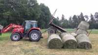 Massey Ferguson 5435 & przyczepa