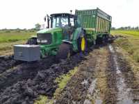 John Deere 6820 + Krone MX 320