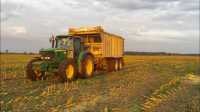 John Deere 6534 & Fliegl Gigant ASW  271