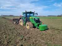 John Deere 6R175 + Unia Cut L3.9