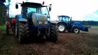 Valtra T170+Gaspardo New Holland T6030 Delta