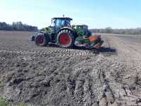 Claas axion 850 & Amazone