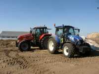 Massey Ferguson 7619 oraz New Holland T5.95