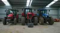 MF 5609, 6485 i NH T6050