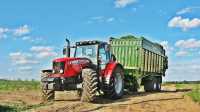 Massey Ferguson 5465 Dyna 4 + Krone MX 350 GD