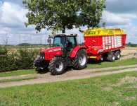 Massey Ferguson 5455 + Pottinger Faro 4000D