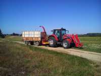 Massey Ferguson 5450  + Pottinger Mex I