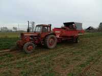 MTZ 82 i Grimme SE 7020