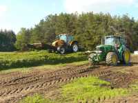 Renault ares & John Deere 6620