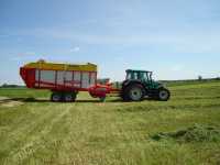 Valtra N111 + Pottinger Faro 400