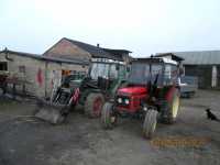 Zetor 7711 i Fendt Farmer 306 LSA + Mailleux