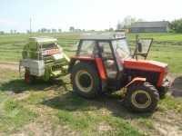 Zetor 10145&Claas 44s