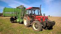 Zetor 7745 Turbo + Stoll V202