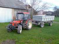 Zetor 7745 Turbo + Sanok