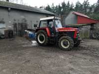 Zetor 8145 Turbo i Lemken opal