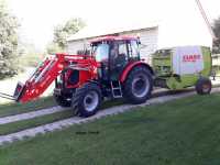 Zetor Proxima 85 Plus + Claas