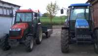 Kioti 451C i New Holland TD80D