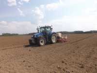 New Holland T6030 RC + Kuhn Maxima 2TS