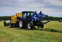 New Holland T6030 Delta + New Holland BR6090