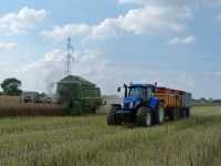 New Holland TVT190+Roelama+Krone