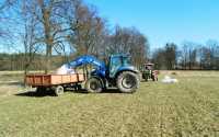 New Holland T5.105 DC / AgroMasz Ł106A