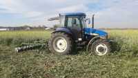 New Holland TD95D + brona talerzowa