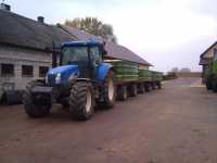 New Holland T6030RC + 3 x Pronar