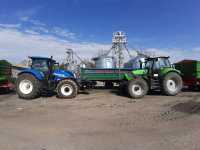 New Holland T7.270 AC I Deutz Fahr Agrotron M650