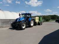 New Holland T6.175 + Krone