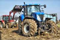 New Holland T7030 AC + T088 & Case IH maxxum 115 multi