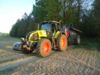 Claas Axion 830 + Horsch Leeb 8GS