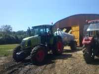 Claas Ares 617 Atz + Pomot