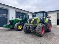 JD 7920 & Claas Axion 830