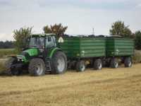 Deutz Fahr Agrotron 165 + Wielton x2