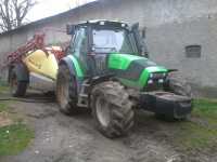 Deutz Fahr Agrotron 130 i Hardi Commander 4400