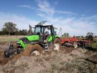 Deutz Fahr Agrotron M 650 i Kongskilde Terra X450