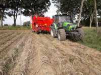 Deutz Fahr Agrotron 130 i Grimme SE 260