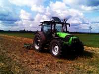 Deutz Fahr Agrofarm 410 & Kultywator 2,7 m