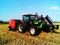 Deutz Fahr Agrofarm 410+Stoll FZ10 & Metal Fach Z562R