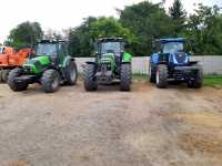 Deutz Fahr Agrotron130, M650 i New Holland T7.270 Auto Command