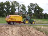 John Deere 6810 + Tandem