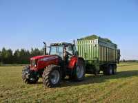 MF 5465 + Krone MX350GD