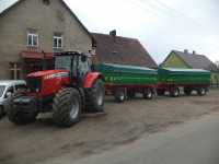 Massey Ferguson 6485 + HL 8011 x2