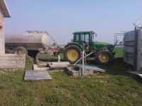 John Deere 6420S + Eckart 12m3