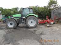 Deutz-Fahr Agrotron M650 i Kongskilde Terra X450