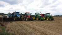 Claas Scorpio 7040 & New Holland Tm130 & Zetor Forterra & John Deere 6930/6330